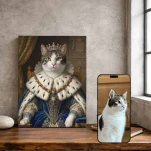 Królewski Portret Kota