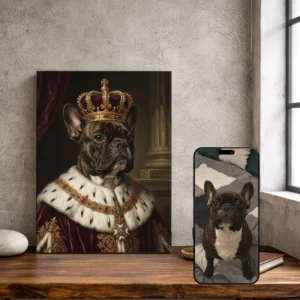 Królewski Portret Psa