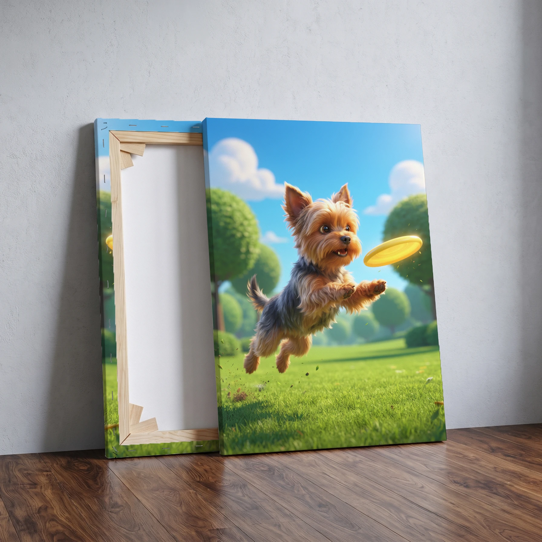 Portret Pupila w Bajkowym Stylu 3D – Personalizowany Obraz Psa lub Kota - obrazek 2