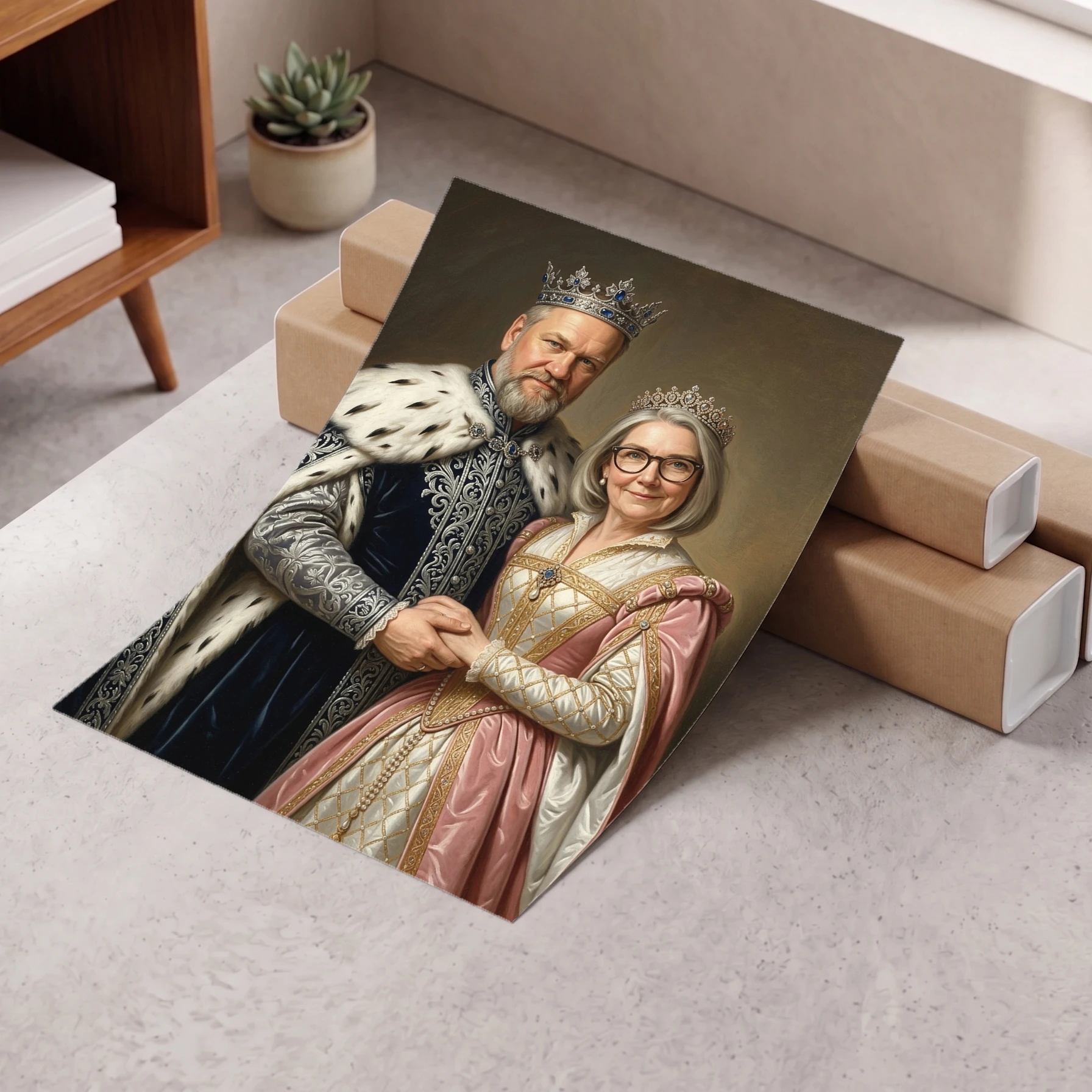 Portret Królewski dla Pary lub Rodziny – Historyczna Pamiątka - obrazek 4